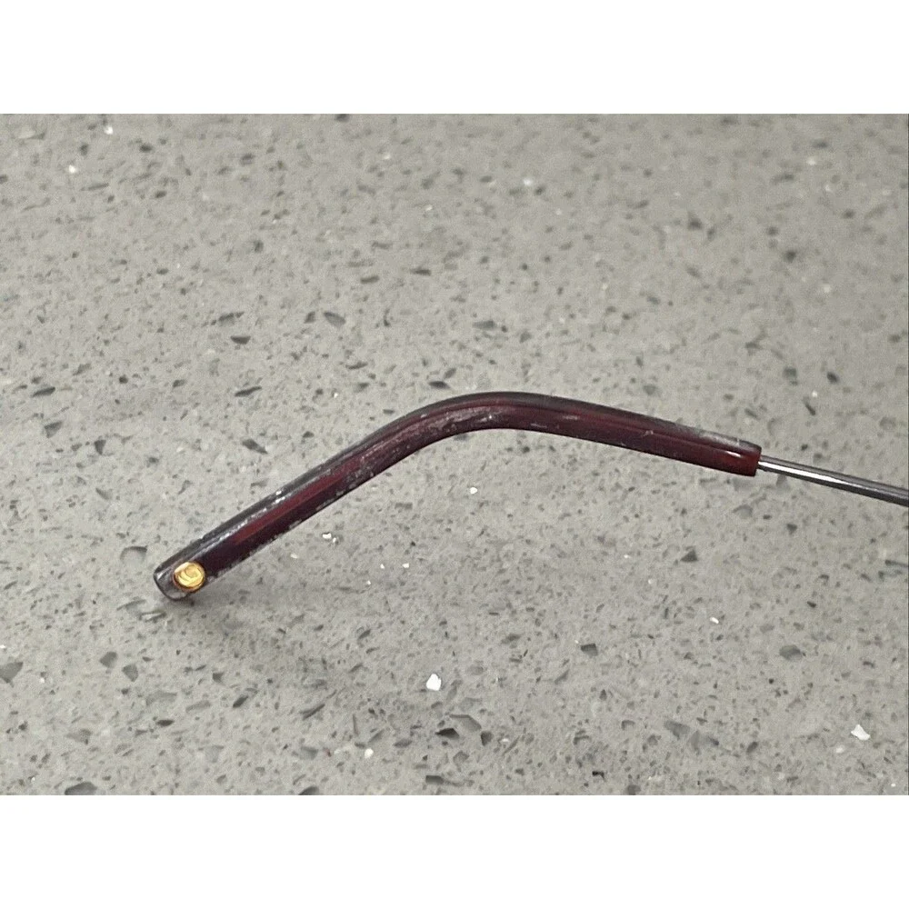 Covergirl Eyeglasses Frames ONLY CG303 47-18-130 red oval full rim Col 608